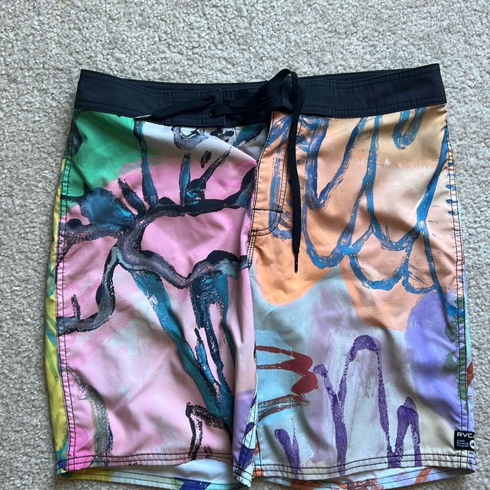 RVCA Artist Network Sage Vaughan Floral Boardshorts